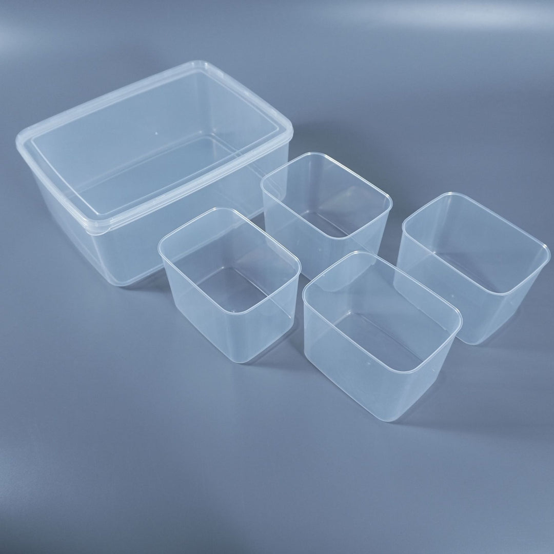 Transparent Modular Storage Containers Kalsten