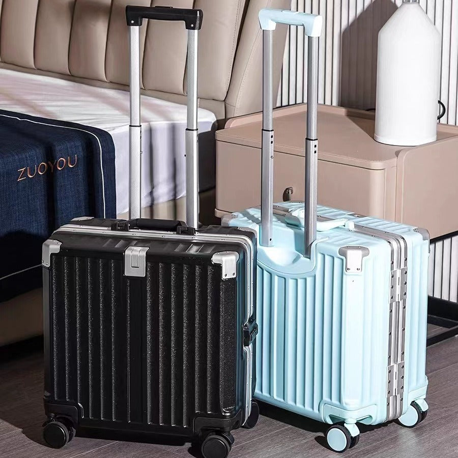 Women's Lightweight Hard-Shell Carry-On Suitcase Kalsten