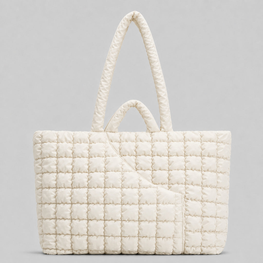 Quilted Padded Tote Bag