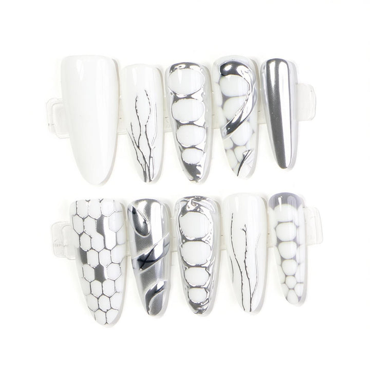 Elegant Stiletto Press-On Nail Set Kalsten