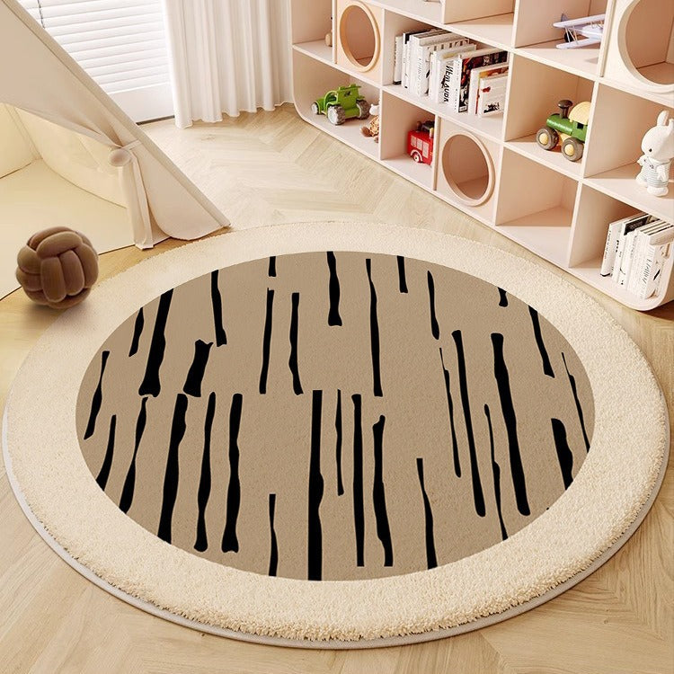 Abstract Circular Area Rug Kalsten