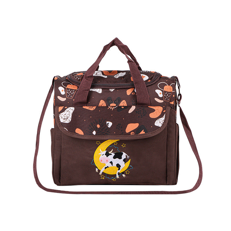 Multifunctional diaper bag with integrated changing mat Kalsten