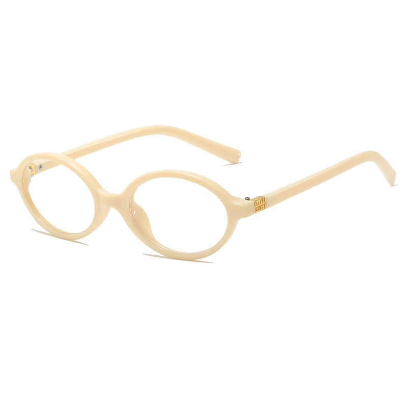 Vintage-Inspired Oval Frame Eyeglasses Kalsten