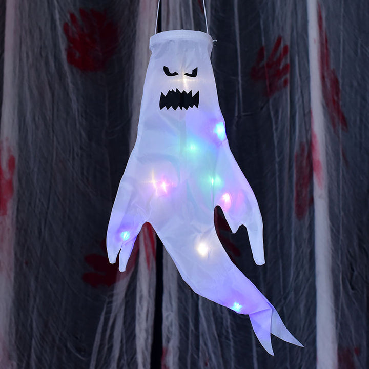 Illuminated Hanging Ghost Decoration Kalsten