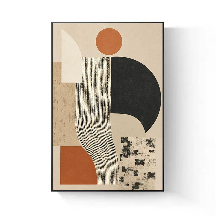 Abstract Geometric Wall Art Canvas