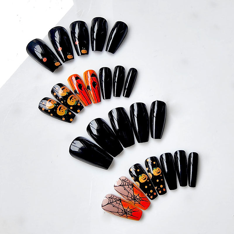 Artificial nails with Halloween motif Kalsten