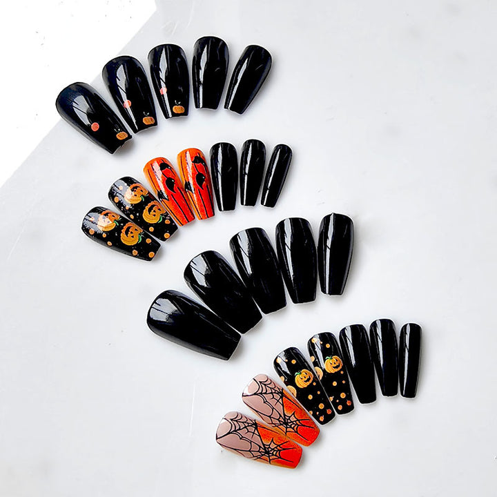 Artificial nails with Halloween motif Kalsten