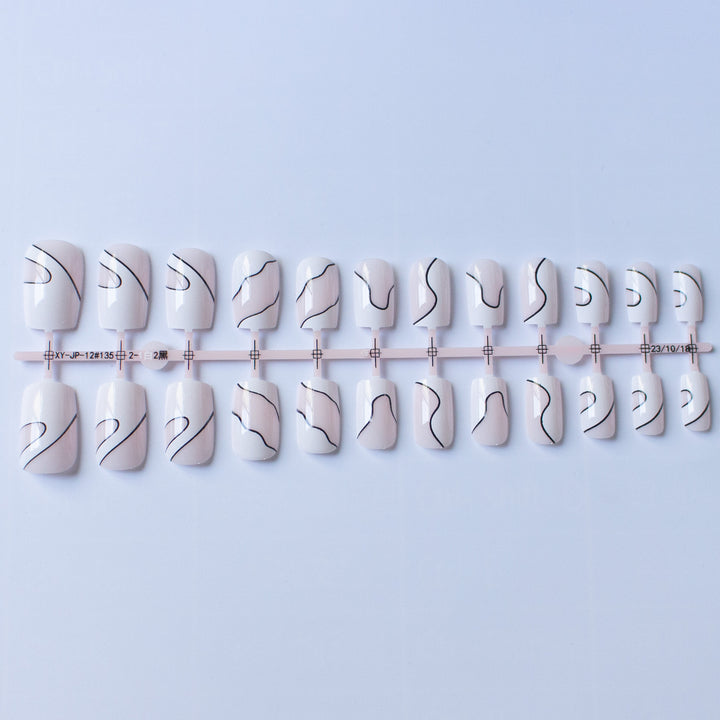Artistic Abstract Nail Design Set