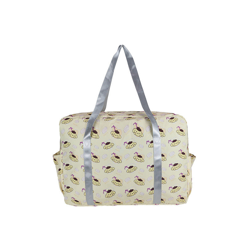 Playful Patterned Overnight Tote Bag Kalsten