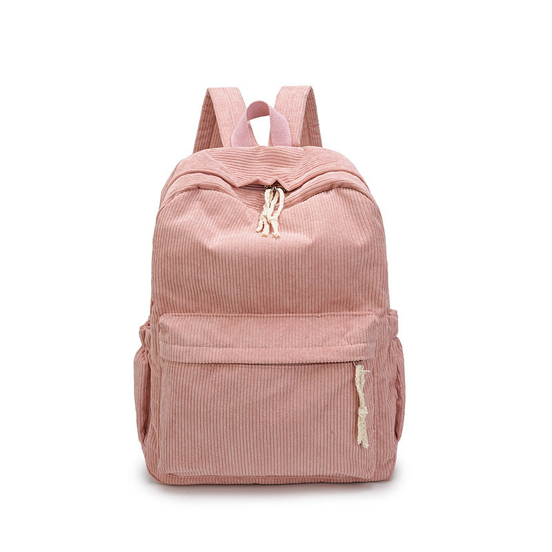 Corduroy Multi-Pocket Backpack Kalsten
