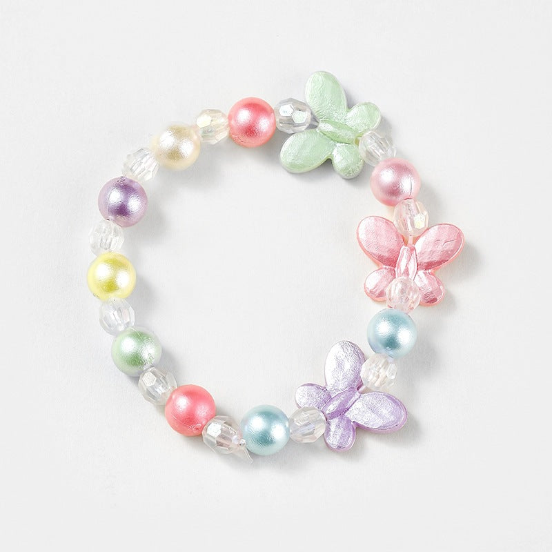 Friendship bracelet with Colorful Heart Charms Kalsten