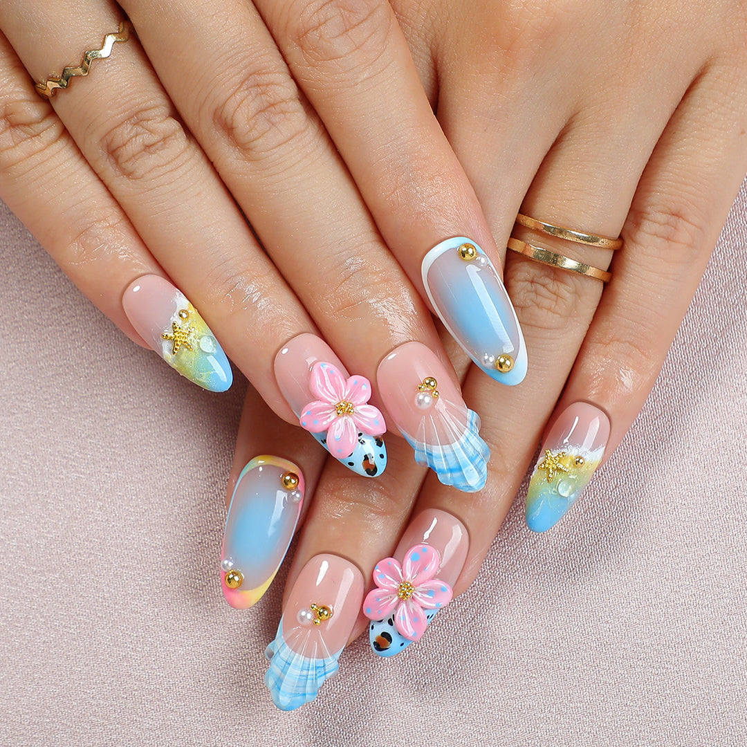 Creative Nail Art Set with Maritime Design Kalsten