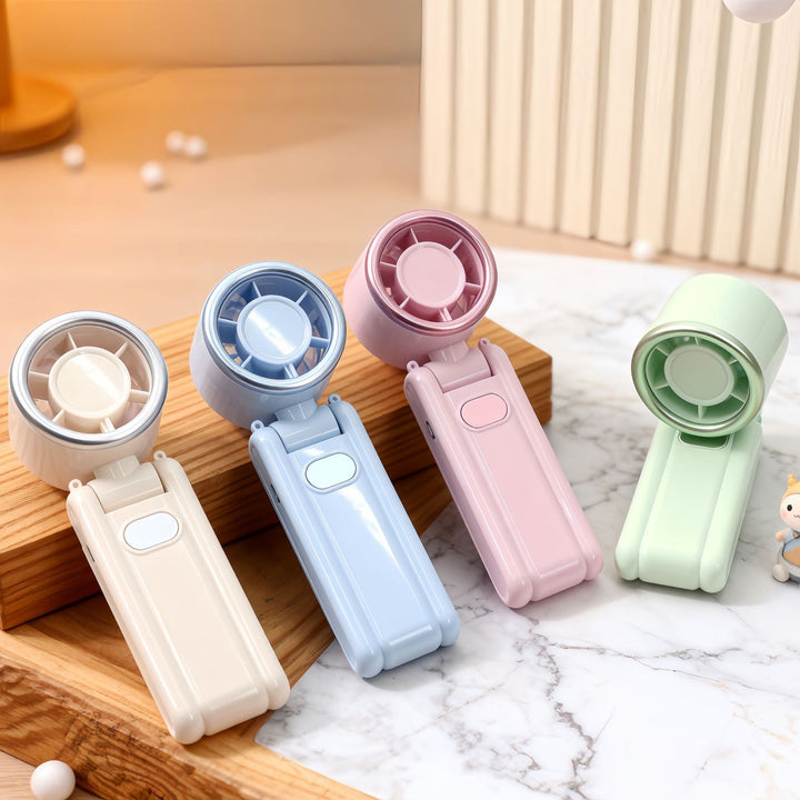 Portable hand fan with digital speed display Kalsten