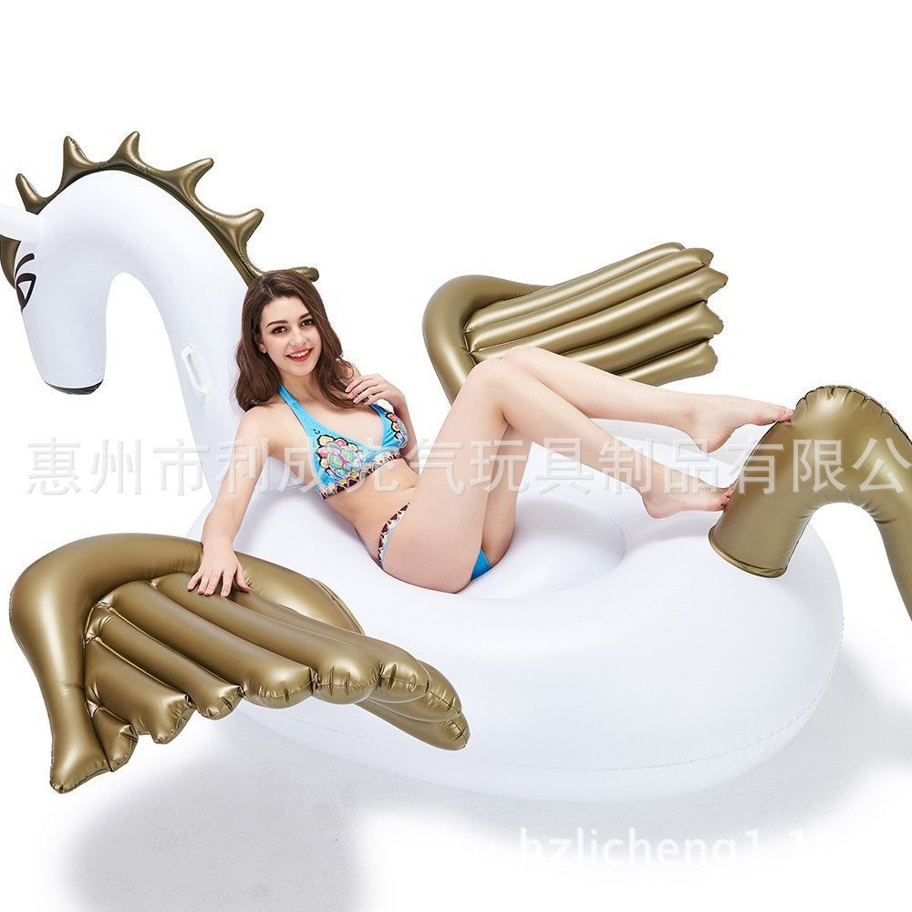 Women inflatable unicorn bath fun Kalsten