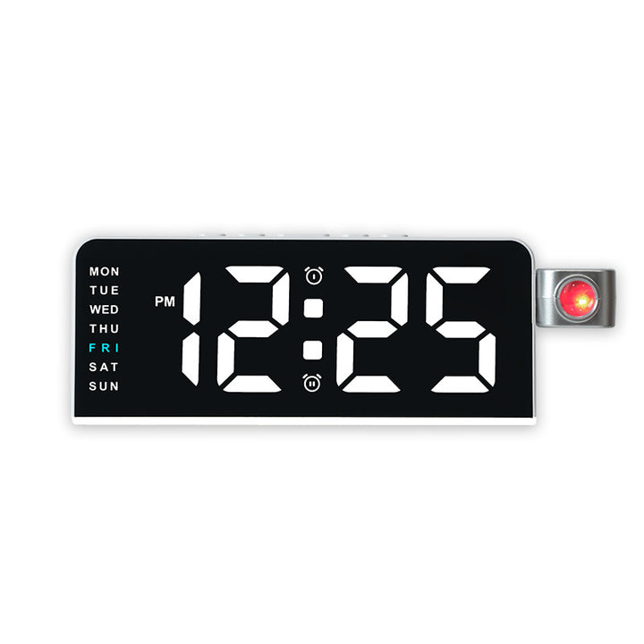Digital alarm clock with flexible time display and additional weekly overview Kalsten