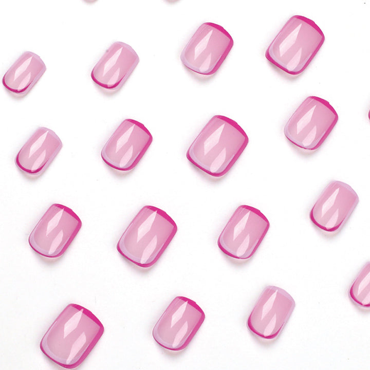 Elegant Nail Art with Modern French Tip Design Kalsten