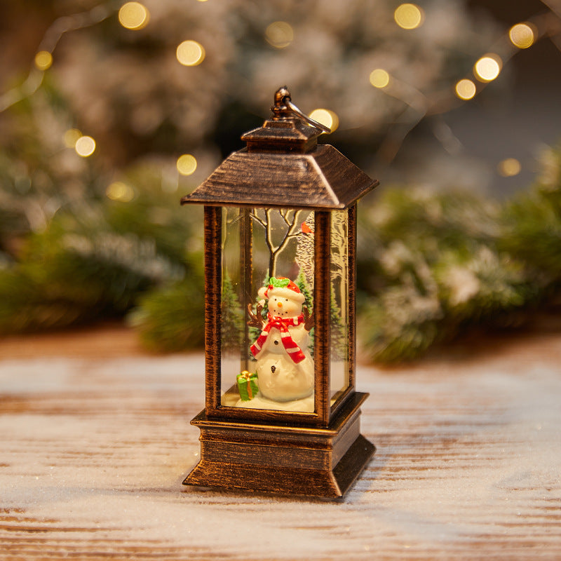 Festive Snowman Lantern Kalsten