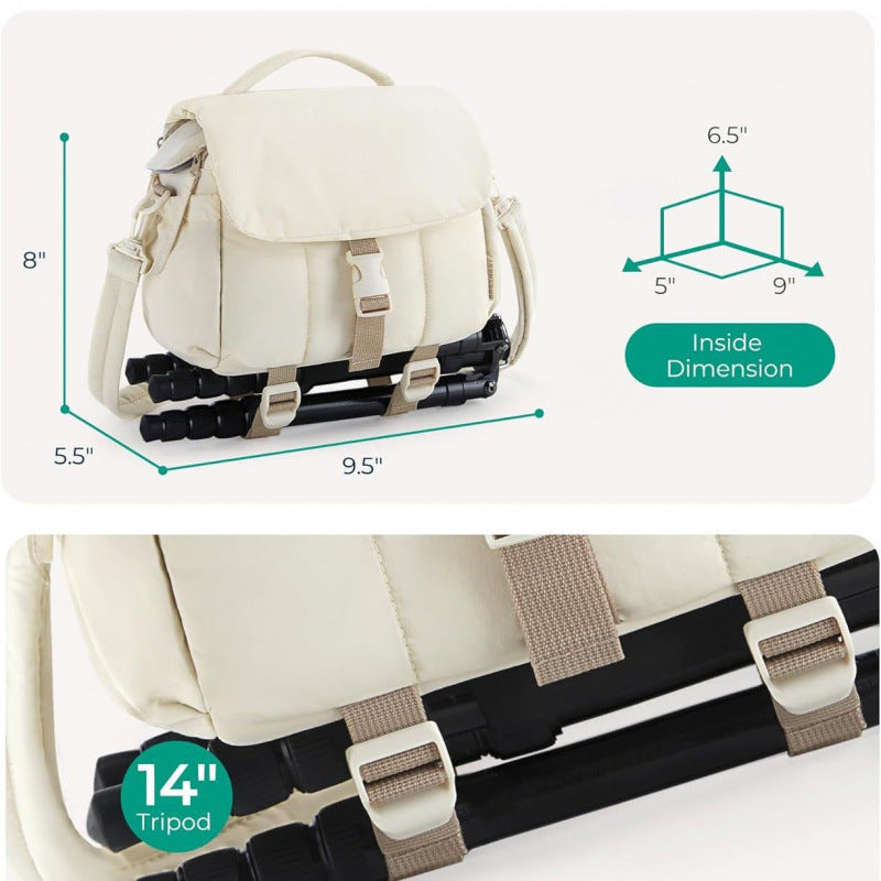 Multifunctional Camera Bag with Practical Compartments Kalsten