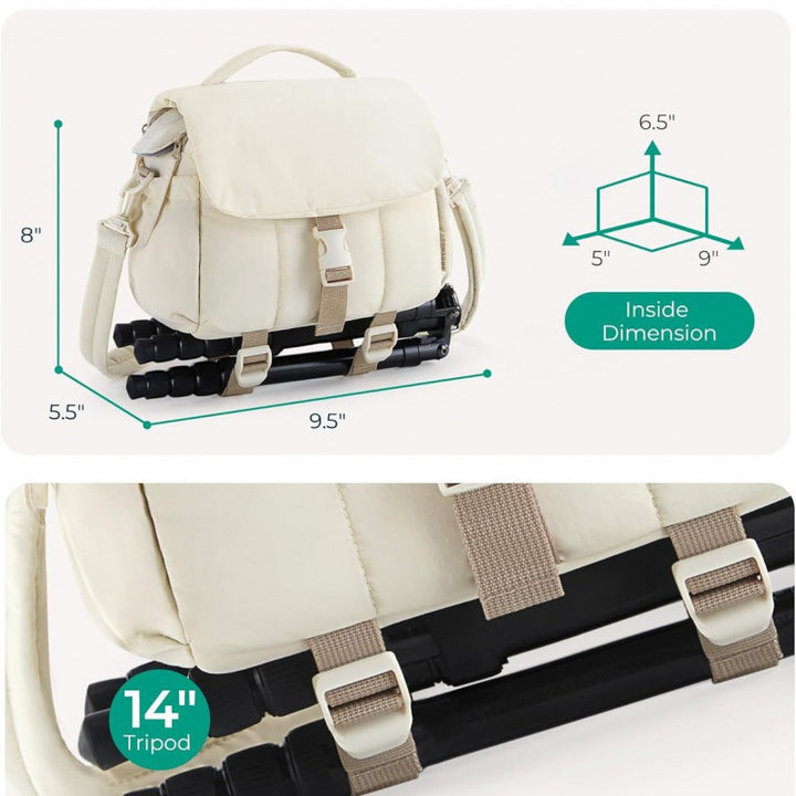 Multifunctional Camera Bag with Practical Compartments Kalsten