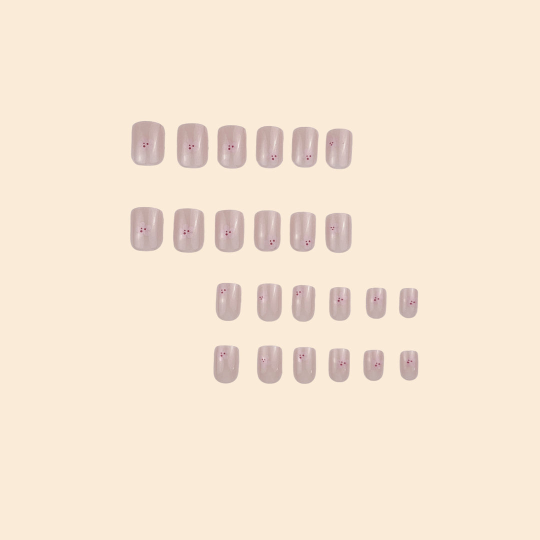 Floral Design Press-On Nail Extensions Kalsten