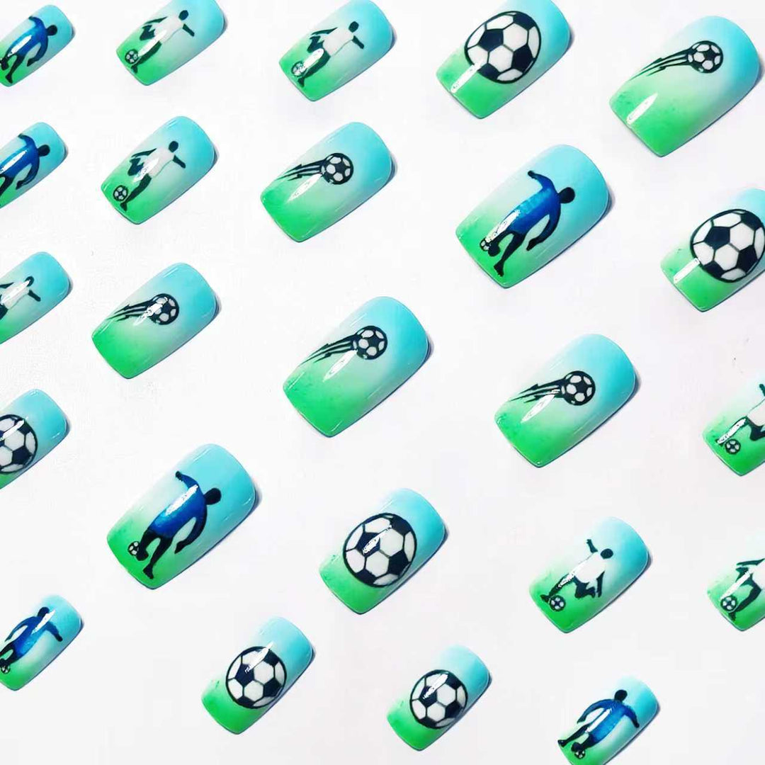 Sports-Themed Nail Art Kalsten