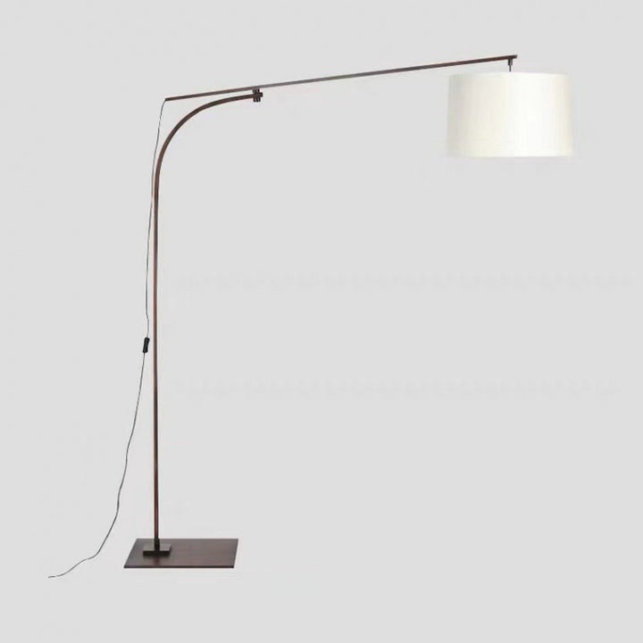 Adjustable Arc Floor Lamp with Elegant Shade