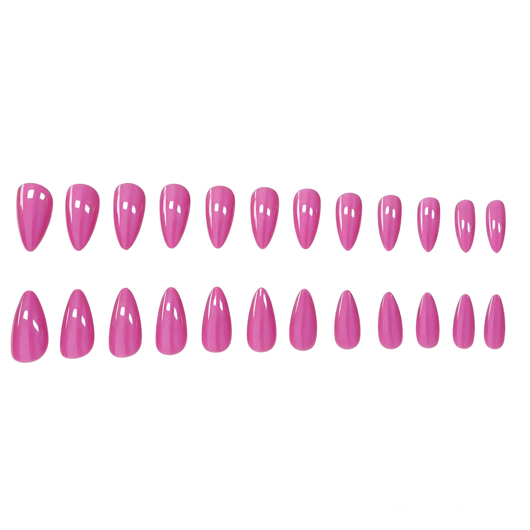Glossy Stiletto Nail Enhancements Kalsten