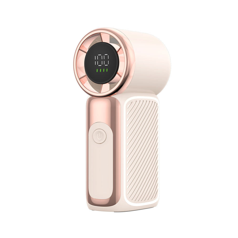 Unisex Portable Digital Display Handheld Fan Kalsten