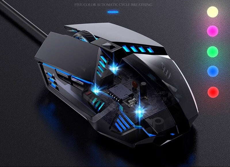 Ergonomic Gaming Mouse with Customizable DPI Kalsten