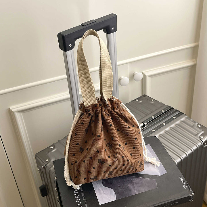 WoTextured Drawstring Mini Pouch Kalsten