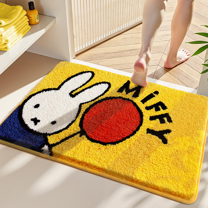 Cute Cartoon Bunny Bath Mat Kalsten
