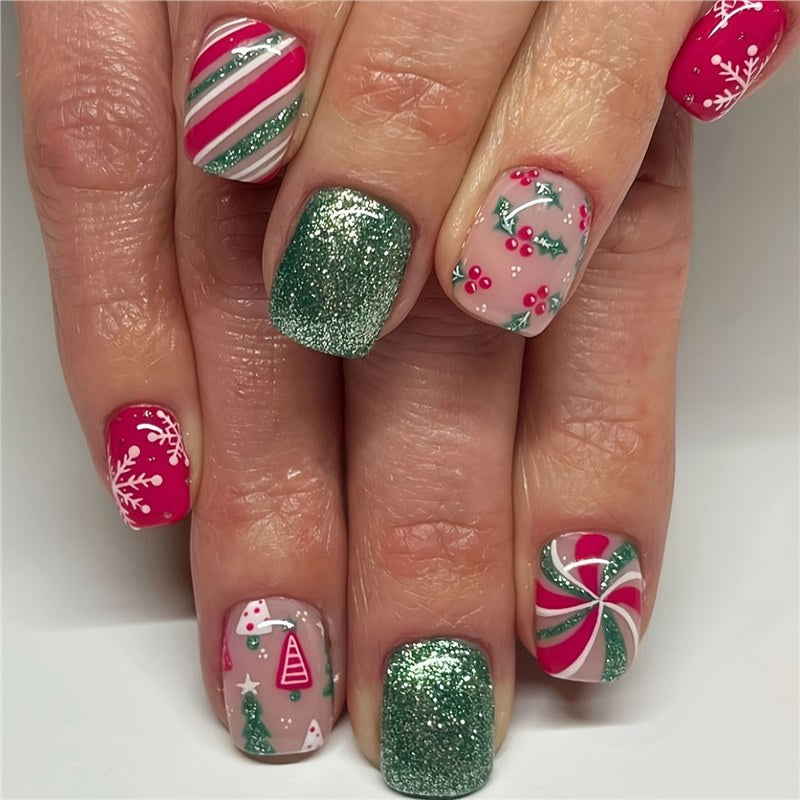 Festive Themed Nail Art Set Kalsten