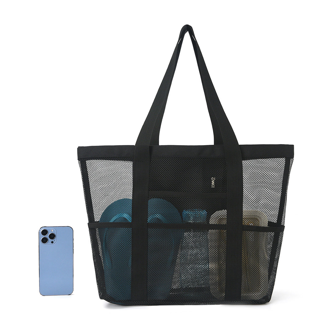 Spacious mesh beach bag Kalsten