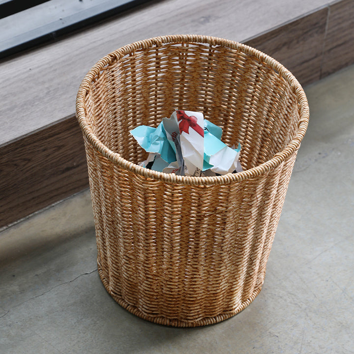 Unisex High-quality decorative storage basket with natural rattan structure Kalsten