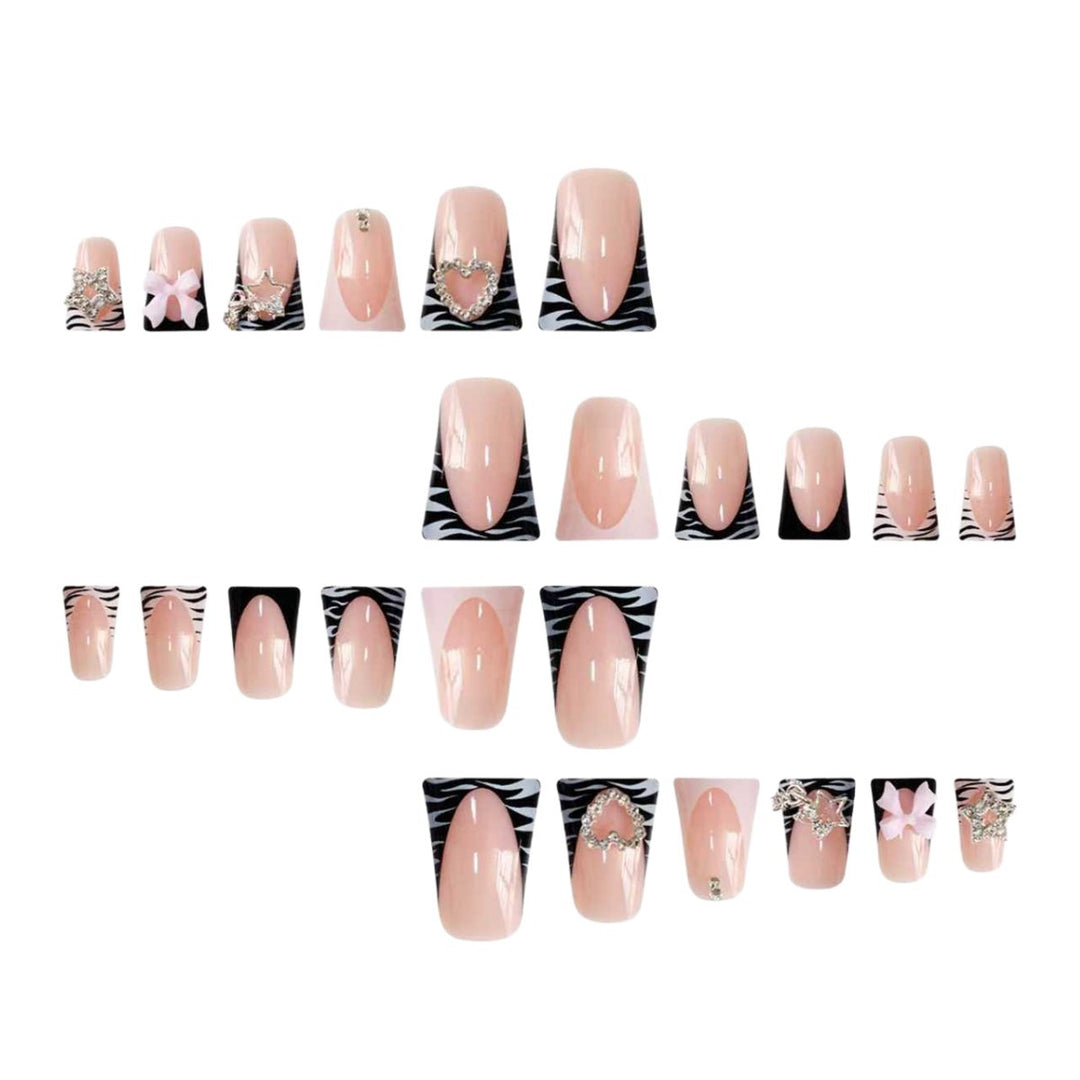 Artistic 3D Embellished Press-On Nail Extensions Kalsten