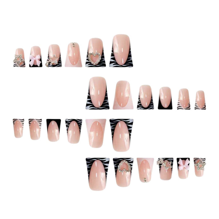 Artistic 3D Embellished Press-On Nail Extensions Kalsten