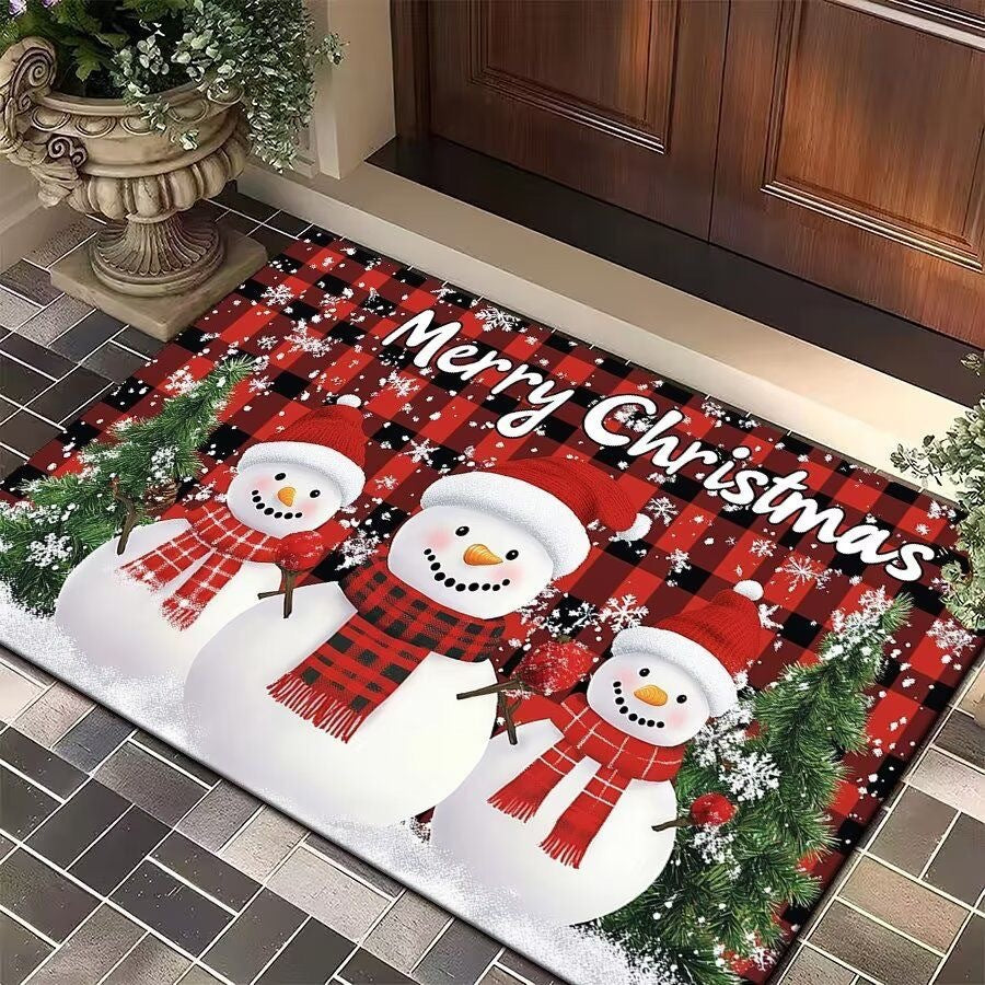 Christmas-Themed Welcome Mat Kalsten