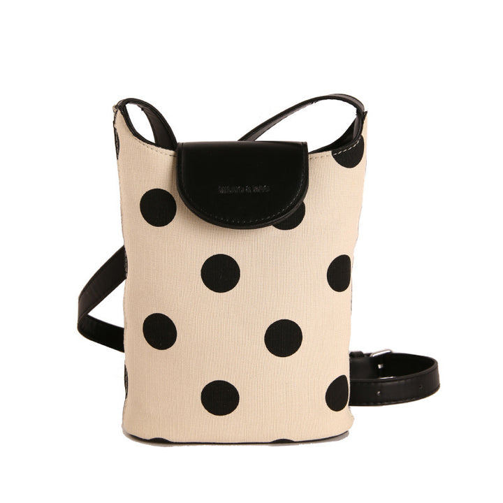 WoStylish Dot-Patterned Mini Crossbody Bag Kalsten
