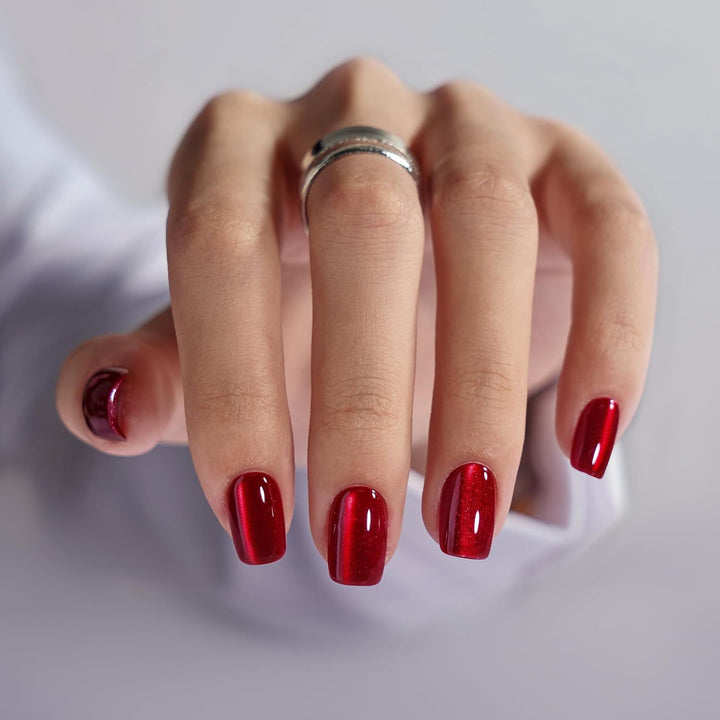 Glossy Gel Press-On Nail Set Kalsten