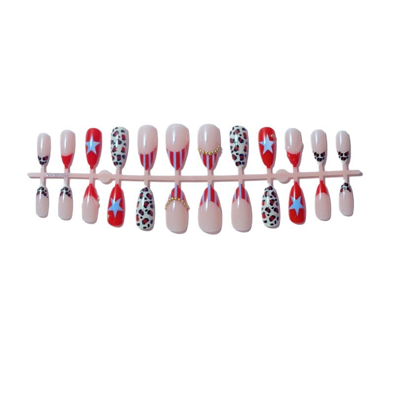 Artistic Nail Tips in Retro Style Kalsten