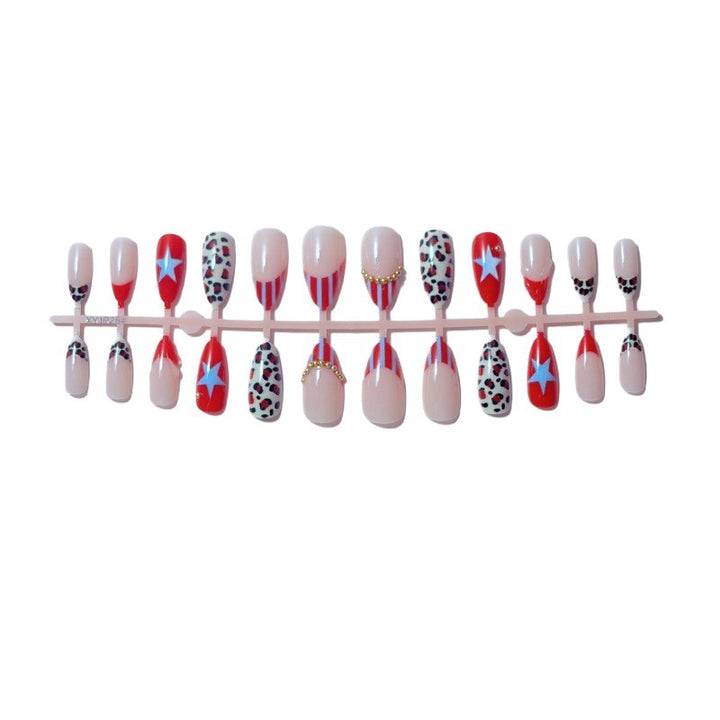 Artistic Nail Tips in Retro Style Kalsten
