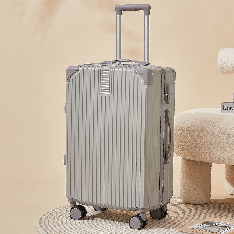 Hard-shell suitcase with double safety lock and flexible interior Kalsten