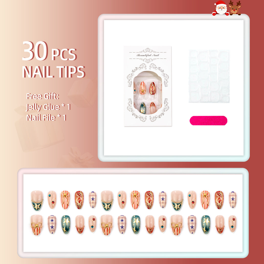 Christmas Nail Art Set