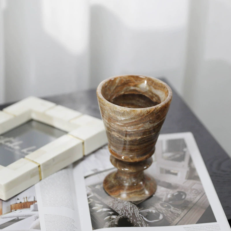 Elegant Decorative Marble Candle Holder