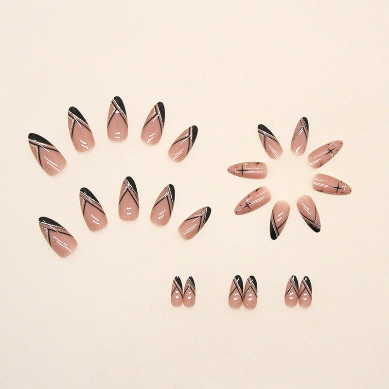 Elegant Press-On Nail Art Design Kalsten