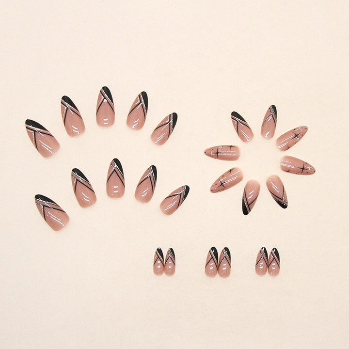 Elegant Press-On Nail Art Design Kalsten