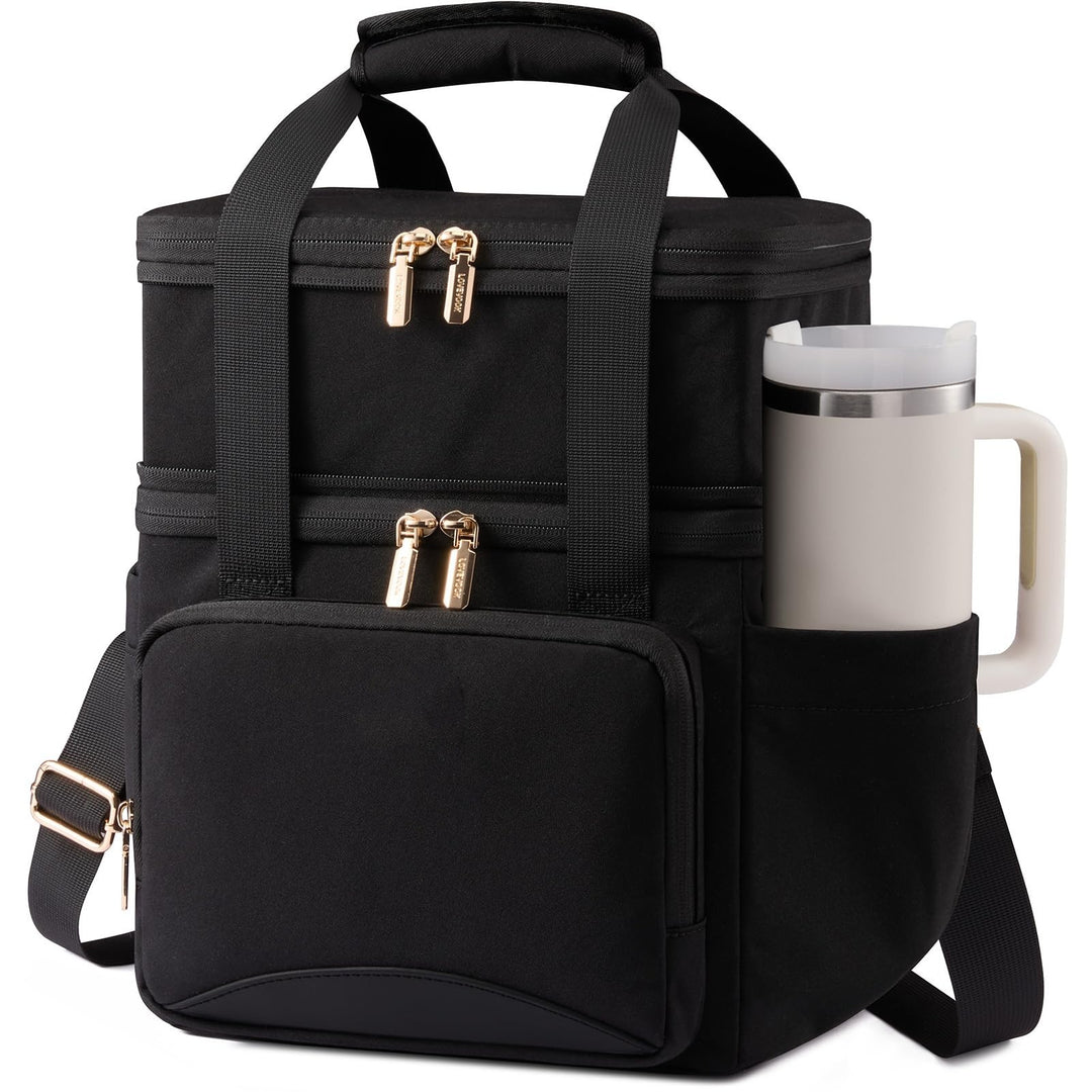Insulated picnic bag with multiple compartments and elegant details Kalsten