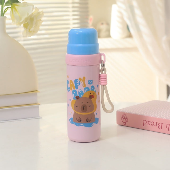 Ladies Insulated Drinking Bottle with Cheerful Animal Motif Kalsten