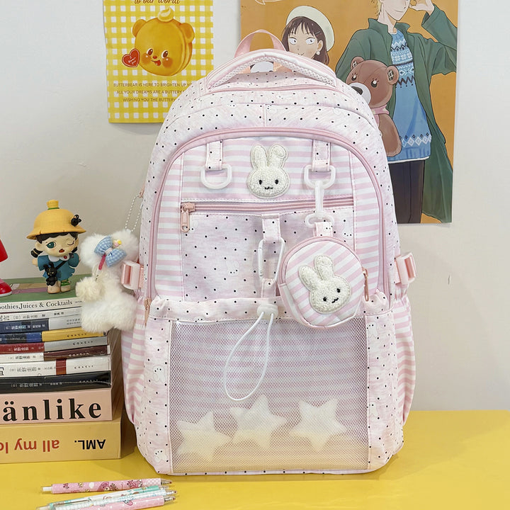 Cartoon Character Print Backpack Kalsten