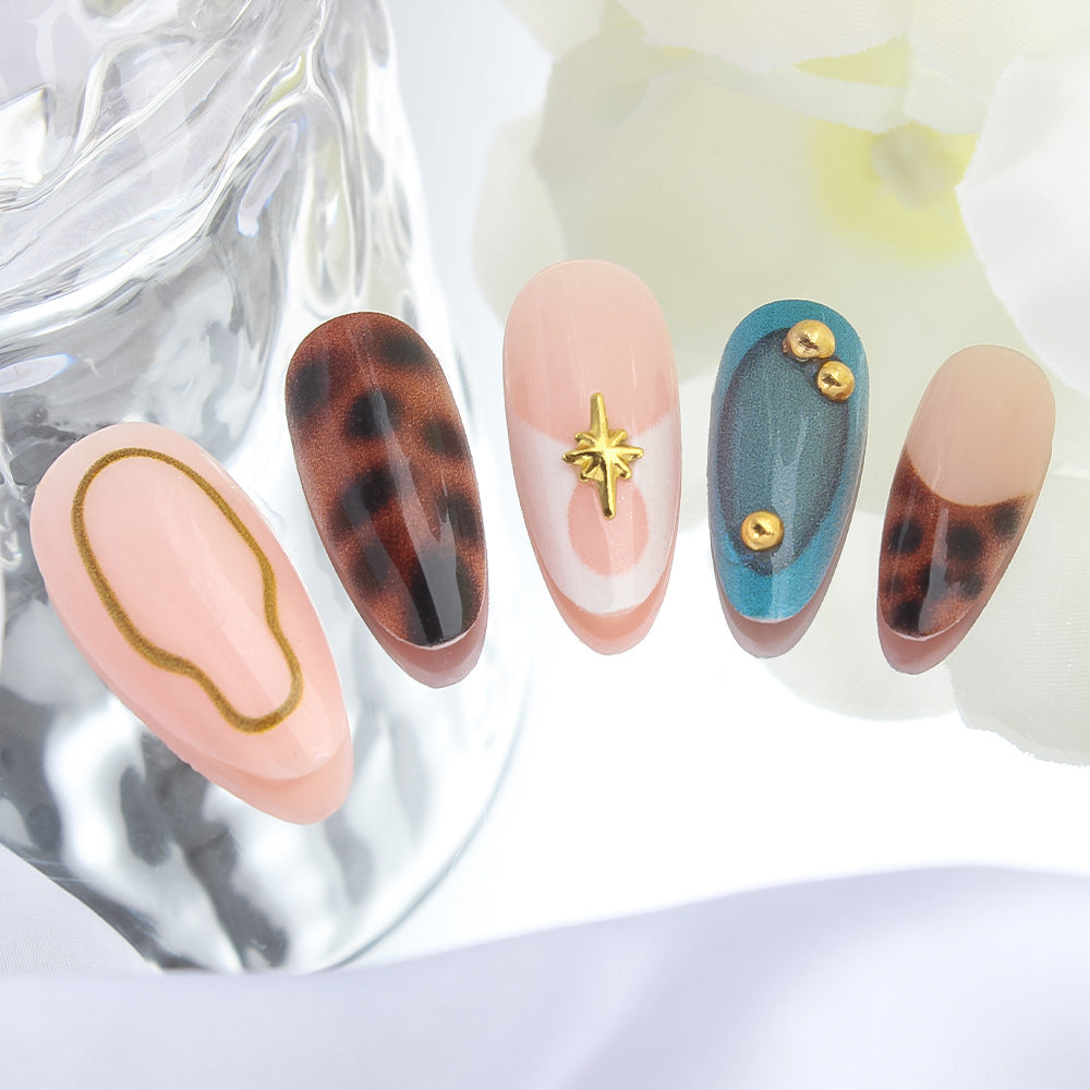 Elegant Gel Press-On Nail Set Kalsten